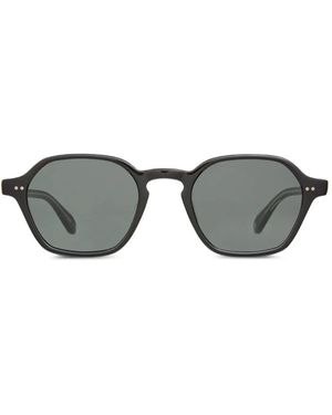 Garrett Leight Temescal Geometric-Frame Sunglasses - Grey