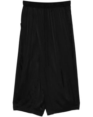 Julius Wrapped Trousers - Black