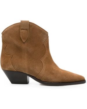 Isabel Marant Dewina Cowboy Boots - Brown