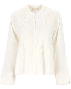 MAISON HOTEL Ariana Cotton Blouse - White