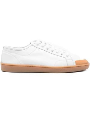 Saint Laurent Gym Sneakers - White