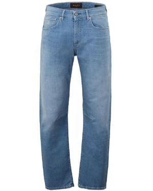 Moorer Tucson Five-Pockets Jeans - Blue