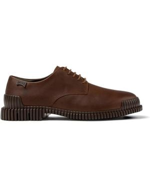 Camper Pix Lace-Up Shoes - Brown