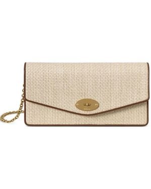 Mulberry Darley Clutch Bag - Natural