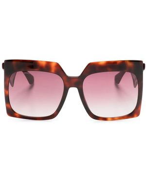 Etro Oversize Square-Frame Sunglasses - Pink