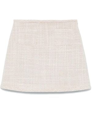 Theory Binding Mn Sk.Textur Clothing - Natural