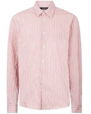 DSquared² Chemise Oversize À Effet Froissé - Pink