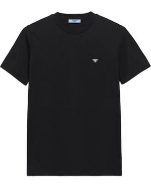 Prada Logo T-Shirt - Schwarz
