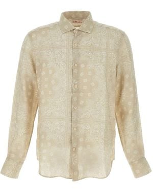 Mc2 Saint Barth Bandana-Print Shirt - White