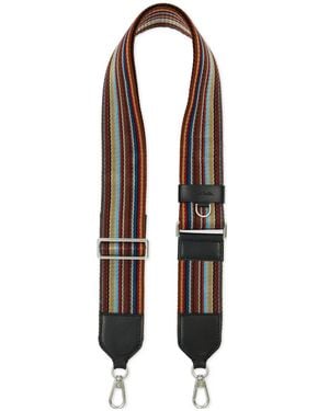 Paul Smith Signature Stripe Shoulder Strap - Black