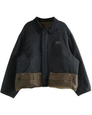 Magliano Cantiere Sheer Pocket Jacket - Black