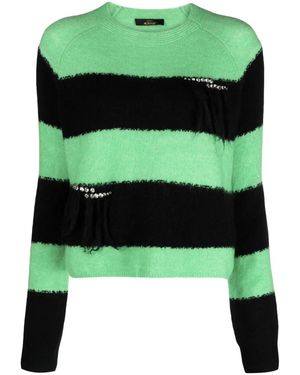 Twinset Maglione Con Decorazione - Verde