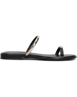 NICOLAS LAINAS Arch Kythnos Flat Sandals - Black