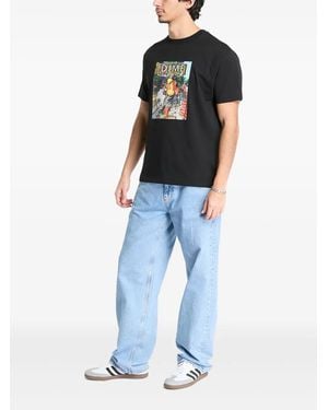 Dime Pothole Tシャツ - ブルー