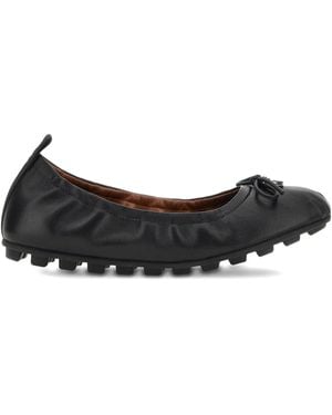Hogan Ballerine Con Suola Piatta - Nero