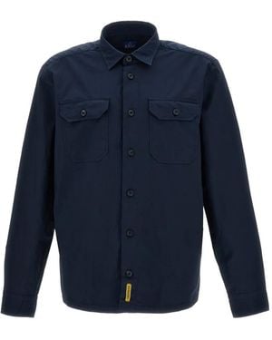 B.D. Baggies Button-Flap-Pocket Shirt - Blue