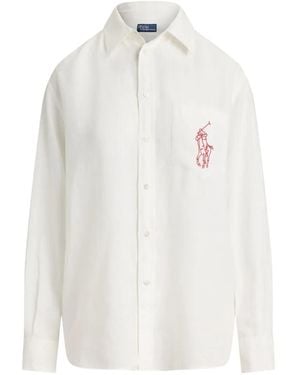 Polo Ralph Lauren Woven Sport Shirt - White