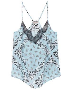 Zadig & Voltaire Cespa Camisole - Blue