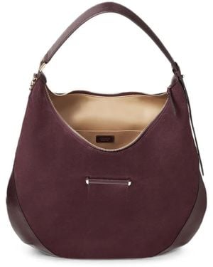 Jimmy Choo Bar Panelled Shoulder Bag - Purple