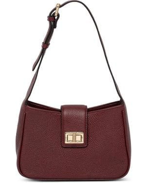 Geox Borsa A Spalla Con Chiusura A Girello - Viola