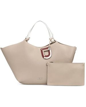 DKNY Borsa Tote Paula Con Logo - Neutro