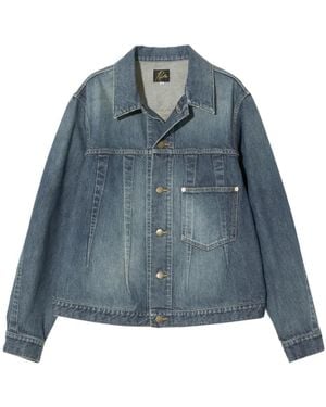 Needles Darted Denim Jacket - Blue