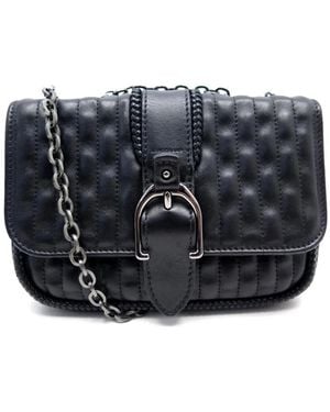 Longchamp Quilted Chain-strap Cross-body Bag - ブラック