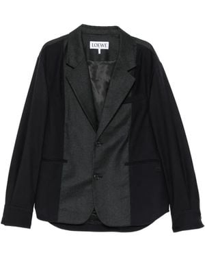 Loewe Blazer À Manches Longues - Black