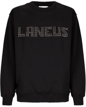 Laneus Studded Sweatshirt - Black