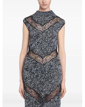 Giambattista Valli Abito Con Inserti - Blu