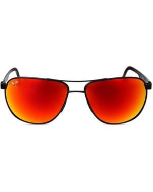 Maui Jim Castles Sunglasses - Red