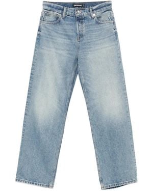 EB DENIM Vaqueros Estilo Baggy Con Cinco Bolsillos - Azul
