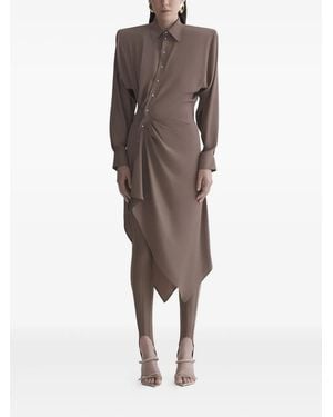 Mugler Chemisier Asimmetrico - Neutro