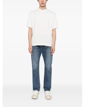 Canali Cotton T-Shirt - White