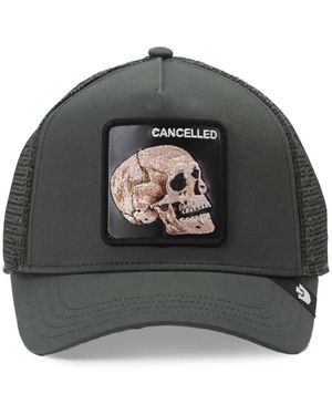 Goorin Bros Skull-Patch Cap - Grey