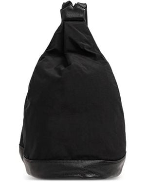 discord Yohji Yamamoto Logo-Patch Backpack - Black