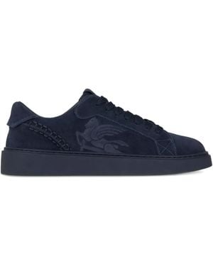 Etro Cassetta Trainers - Blue