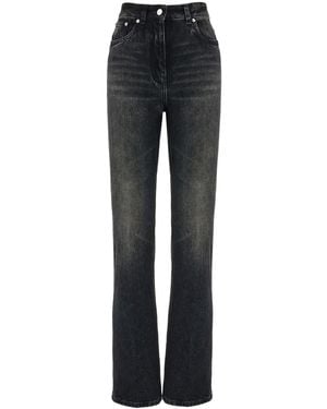 Ferragamo High-Rise Flared Jeans - Blue