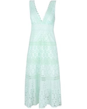 Temptation Positano Paglia Midi Dress - Blue