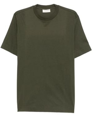 Yes London Crew-Neck Short-Sleeve T-Shirt - Green