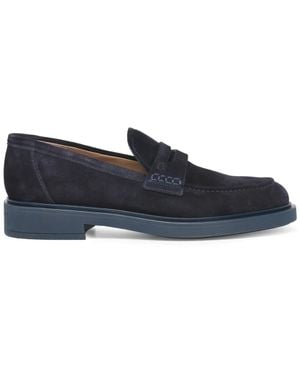 Gianvito Rossi Harris Loafers - Blue