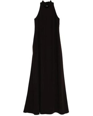Amsale ハイネック ドレス - ブラック
