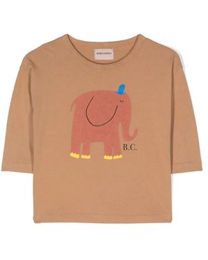 Bobo Choses T-Shirt The Elephant - Neutro