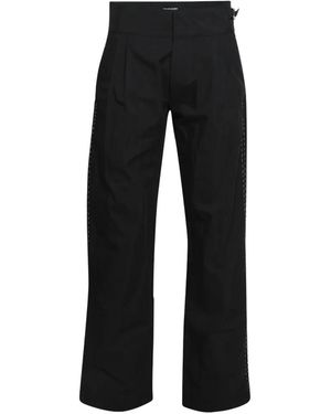 Enfants Riches Deprimes Rose Straight Trousers - Black
