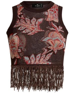Etro Crop Top - Brown