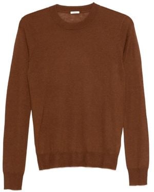 JOSEPH Round-Neck Sweater - Brown
