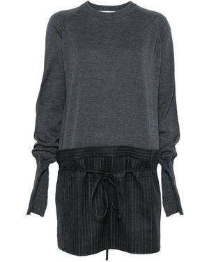 Litkovskaya Raglan-Sleeve Jumper - Grey