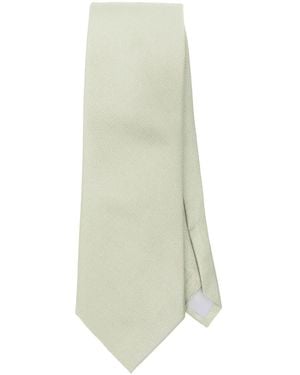 Fursac Twill Stropdas - Wit