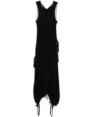 CHIAHUNG SU Layered Maxi Dress - Black