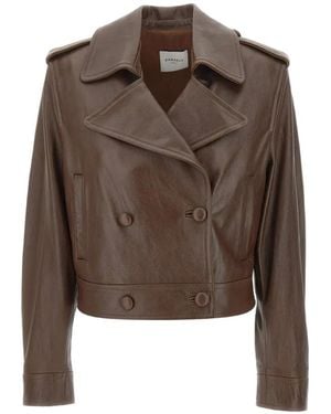 Cassell Margot Vintage Double-Breasted Jacket - Brown